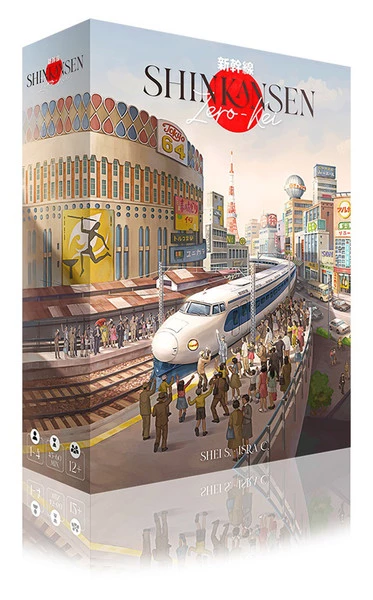 ASMODEE Shinkansen Zero-Kei Game 3 ASMODEE Shinkansen Zero-Kei Game