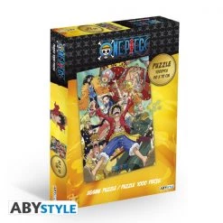 Audio Puzzle Sales Shop 15 ABYSSE Straw Hat Crew One Piece 1000 Piece Jigsaw Puzzle