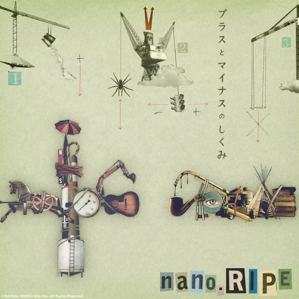 BANDAI VISUAL Plus To Minus No Shikumi Standard Edition Nano.RIPE CD (Import) 3 BANDAI VISUAL Plus To Minus No Shikumi Standard Edition Nano.RIPE CD (Import)