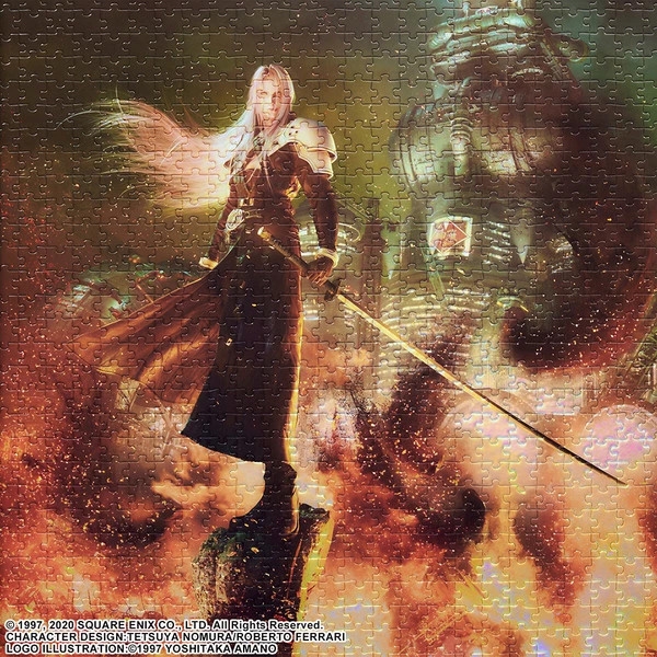 SQUARE ENIX Sephiroth Final Fantasy VII Remake 1000 Piece Premium Jigsaw Puzzle 5 SQUARE ENIX Sephiroth Final Fantasy VII Remake 1000 Piece Premium Jigsaw Puzzle - Image 3