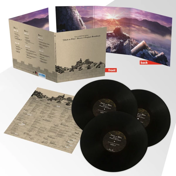 ANIME LIMITED Attack On Titan Season 2 Vinyl Soundtrack 4 ANIME LIMITED Attack On Titan Season 2 Vinyl Soundtrack - Image 2