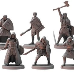 STEAMFORGED GAMES Dark Souls The Roleplaying Game Unkindled Heroes Pack 2 Miniature Set