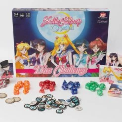 JAPANIME GAMES Sailor Moon Crystal Dice Challengers Game -Audio Puzzle Sales Shop 627843307518 game sailor moon crystal dice challengers altB