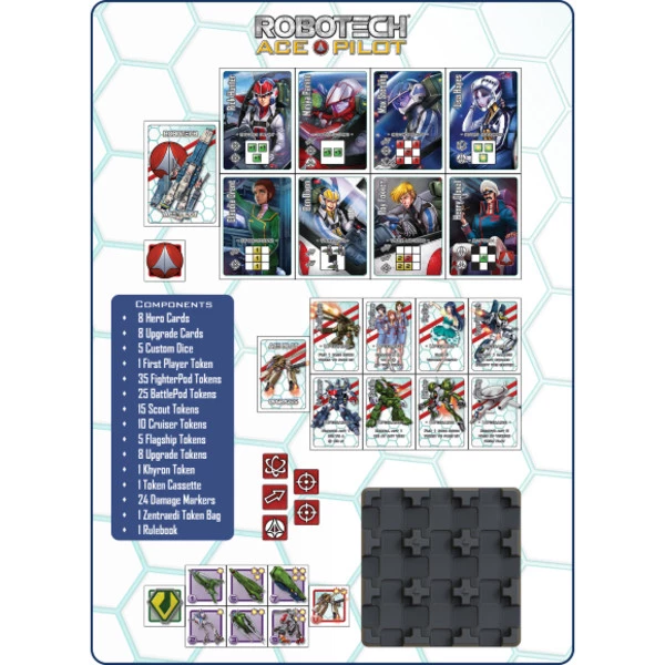 JAPANIME GAMES Robotech Ace Pilot Game 5 JAPANIME GAMES Robotech Ace Pilot Game - Image 3