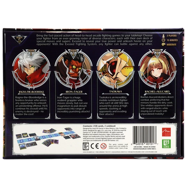 ASMODEE Exceed Fighting System BlazBlue Ragna Box Game 6 ASMODEE Exceed Fighting System BlazBlue Ragna Box Game - Image 4